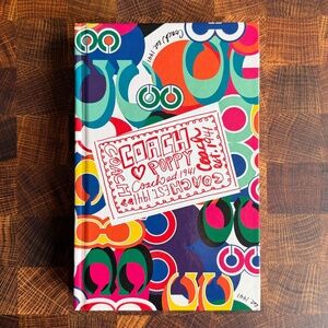 COACH "Poppy" Unlined Journal/Writing Pad - New